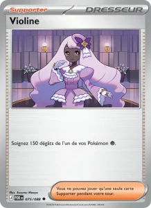 Carte Pokémon Violine 075/124 — Équilibre Parfait