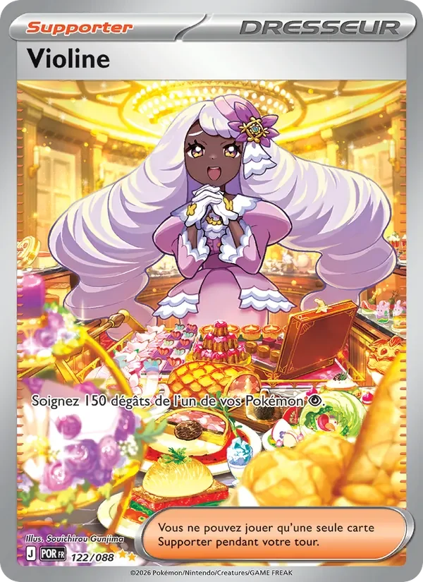 Carte Pokémon Violine 122/124 — Équilibre Parfait