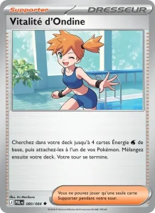 Carte Pokémon Vitalité d'Ondine 080/120 — Nuit Noire