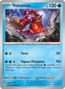Carte Pokémon Volcanion 025/124 — Équilibre Parfait
