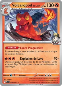 Carte Pokémon Volcaropod de Luth 024/295 — Héros Transcendants