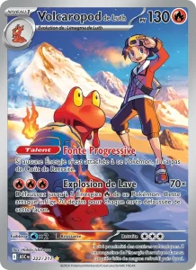 Carte Pokémon Volcaropod de Luth 222/295 — Héros Transcendants