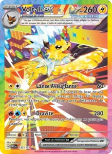 Carte Pokémon Voltali-ex 153/131 — Évolutions Prismatiques