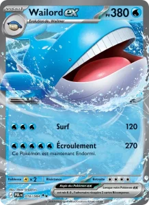 Carte Pokémon Wailord-ex 016/120 — Nuit Noire