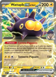 Carte Pokémon Wattapik-ex de Nabil 068/295 — Héros Transcendants