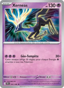 Carte Pokémon Xerneas 042/122 — Chaos Ascendant