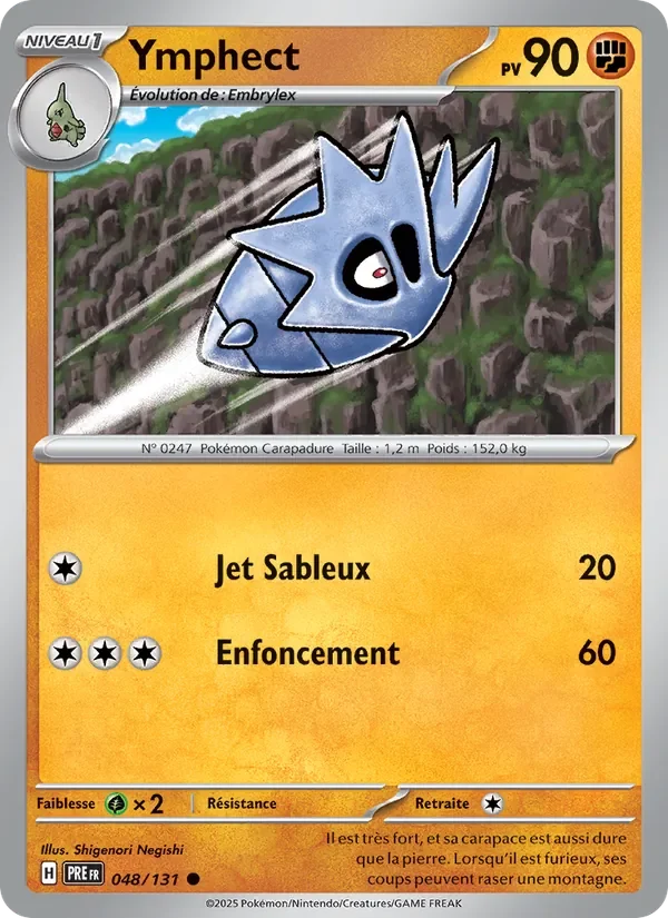 Carte Pokémon Ymphect 048/131 — Évolutions Prismatiques