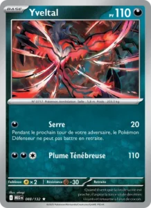 Carte Pokémon Yveltal 088/132 — Méga-Évolution