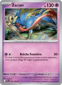 Carte Pokémon Zacian 045/094 — Flammes Fantasmagoriques