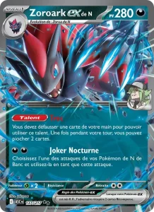 Carte Pokémon Zoroark-ex de N 137/295 — Héros Transcendants
