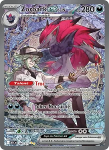 Carte Pokémon Zoroark-ex de N 286/295 — Héros Transcendants
