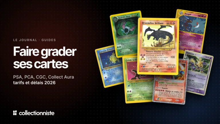 Faire grader ses cartes Pokémon : PSA, PCA, CGC, Collect Aura