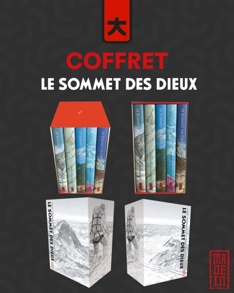 Couverture du manga Le Sommet des Dieux, coffret intégral