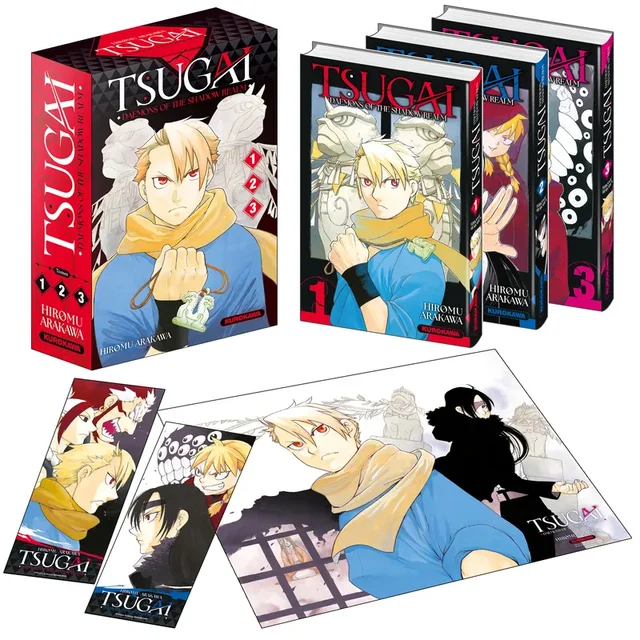 Couverture de Tsugai - Daemons of the Shadow Realm tome 1, coffret