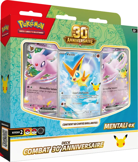 Deck Combat 30ᵉ Anniversaire Mentali-ex / Noctali-ex