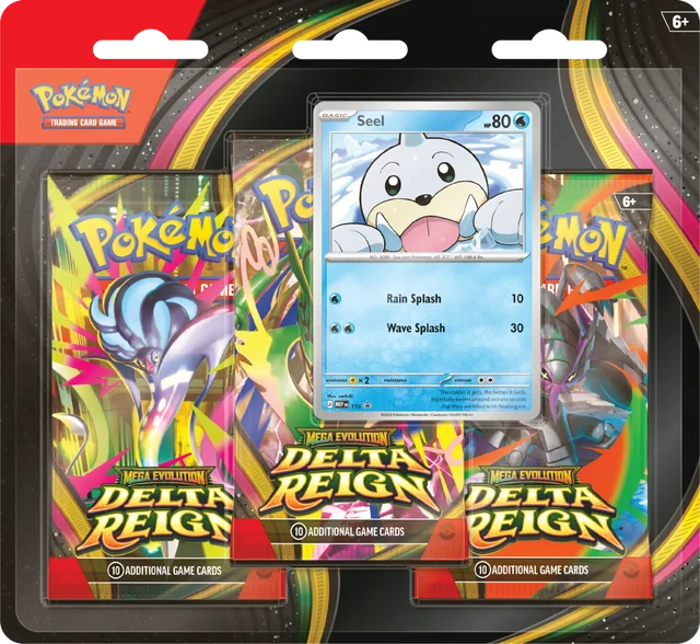 Pack 3 boosters Méga-Évolution : Règne Delta