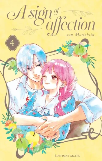 Couverture du manga A sign of affection Tome 4