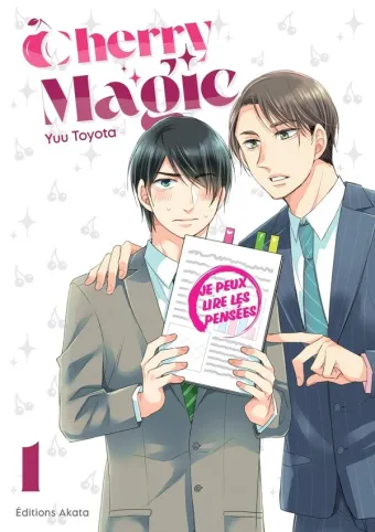Couverture du manga Cherry magic Tome 1