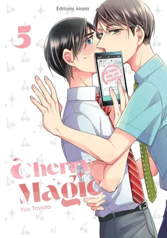 Couverture du manga Cherry magic Tome 5