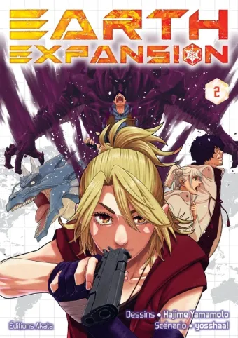 Couverture du manga Earth expansion Tome 2