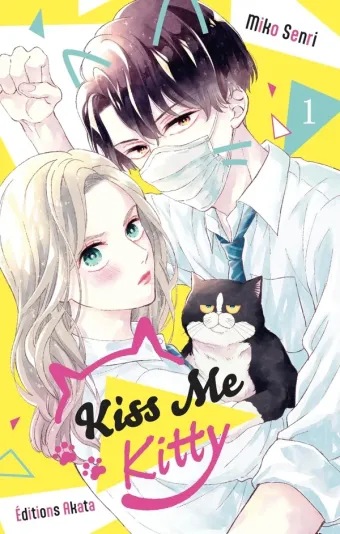 Couverture du manga Kiss me Kitty Tome 1