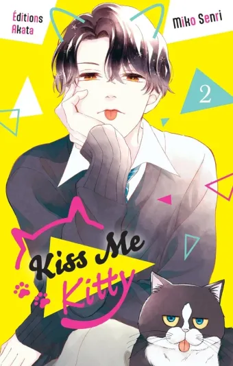 Couverture du manga Kiss me Kitty Tome 2
