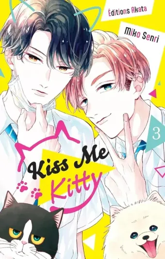 Couverture du manga Kiss me Kitty Tome 3