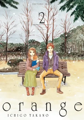 Couverture du manga Orange Tome 2, « Orange »
