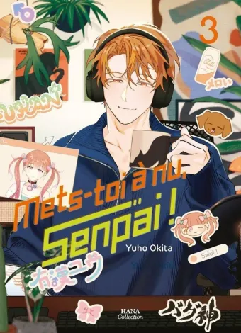 Couverture du manga Mets-toi à nu, Senpai ! tome 3