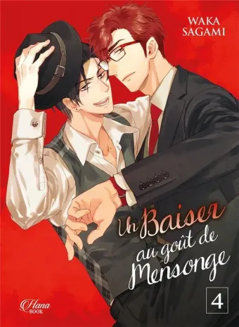 Couverture du manga Un baiser au goût de mensonge Tome 4