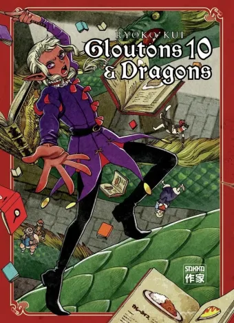 Couverture du manga Gloutons & dragons Tome 10