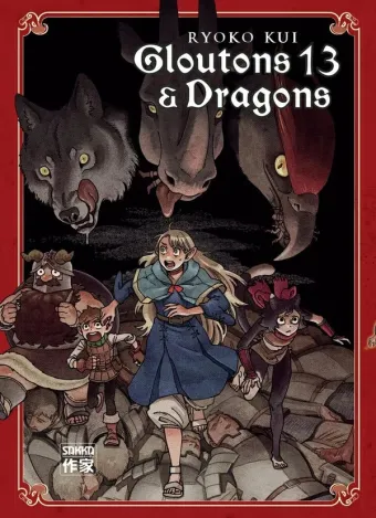 Couverture du manga Gloutons & dragons Tome 13