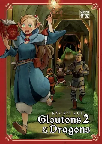 Couverture du manga Gloutons & dragons Tome 2