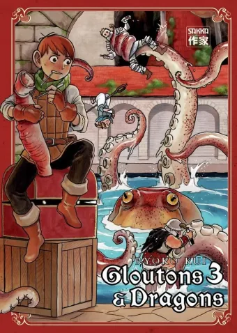 Couverture du manga Gloutons & dragons Tome 3