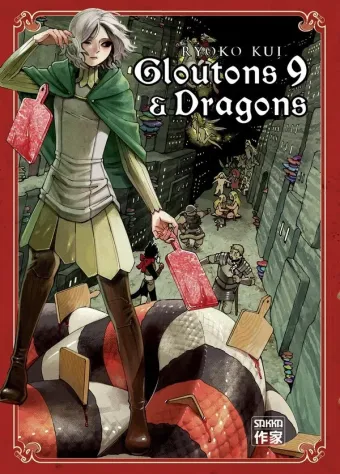 Couverture du manga Gloutons & dragons Tome 9