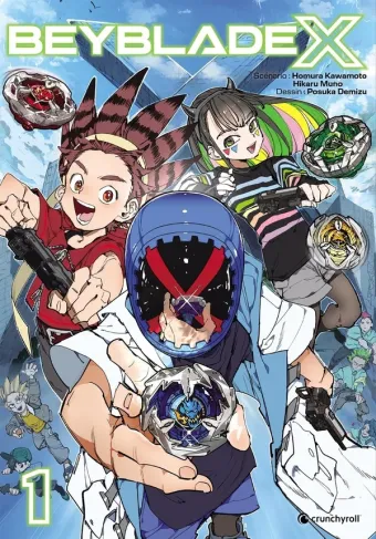 Couverture du manga Beyblade X Tome 1