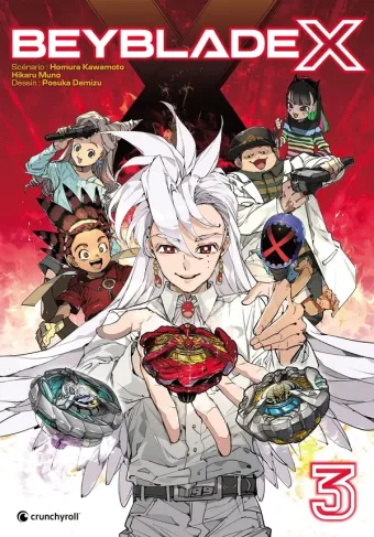 Couverture du manga Beyblade X Tome 3