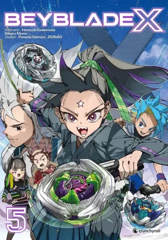 Couverture du manga Beyblade X Tome 5