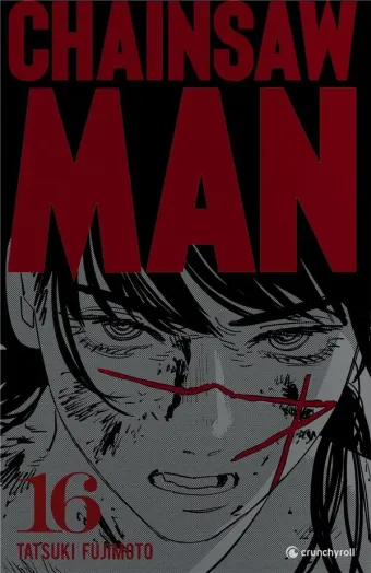 Couverture du manga Chainsaw man Tome 16, « Un bonheur normal »