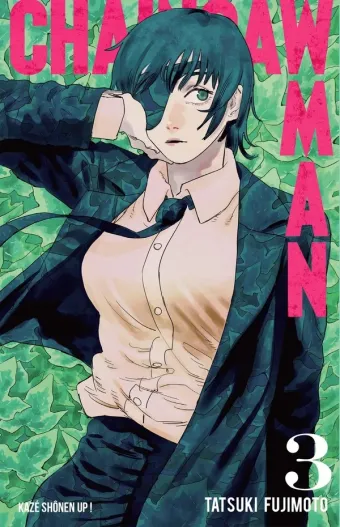 Couverture du manga Chainsaw man Tome 3, « Tuez Denji ! »