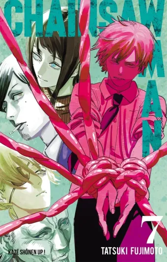 Couverture du manga Chainsaw man Tome 7, « En rêve »