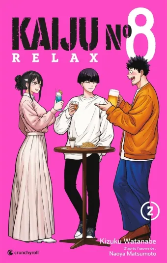 Couverture du manga Kaiju n° 8 – relax Tome 2