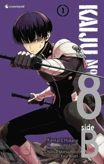 Couverture du manga Kaiju n° 8 – side B Tome 1