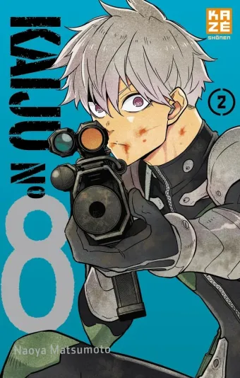 Couverture du manga Kaiju n° 8 Tome 2