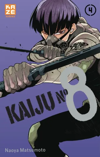 Couverture du manga Kaiju n° 8 Tome 4