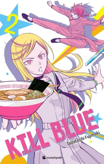 Couverture du manga Kill blue Tome 2, « Je ne te laisserai pas Noren ! »