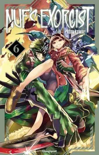 Couverture du manga Nue’s exorcist Tome 6, « L'anniversaire Kazusa »