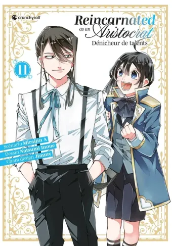 Couverture du manga Reincarnated as an aristocrat – dénicheur de talents Tome 11