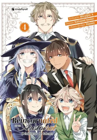 Couverture du manga Reincarnated as an aristocrat – dénicheur de talents Tome 4