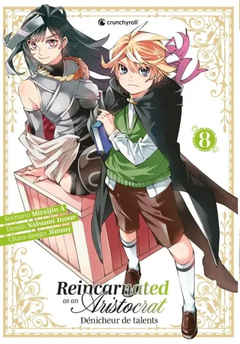 Couverture du manga Reincarnated as an aristocrat – dénicheur de talents Tome 8
